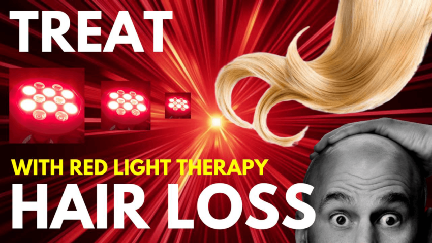 red light therapy hair loss and baldness